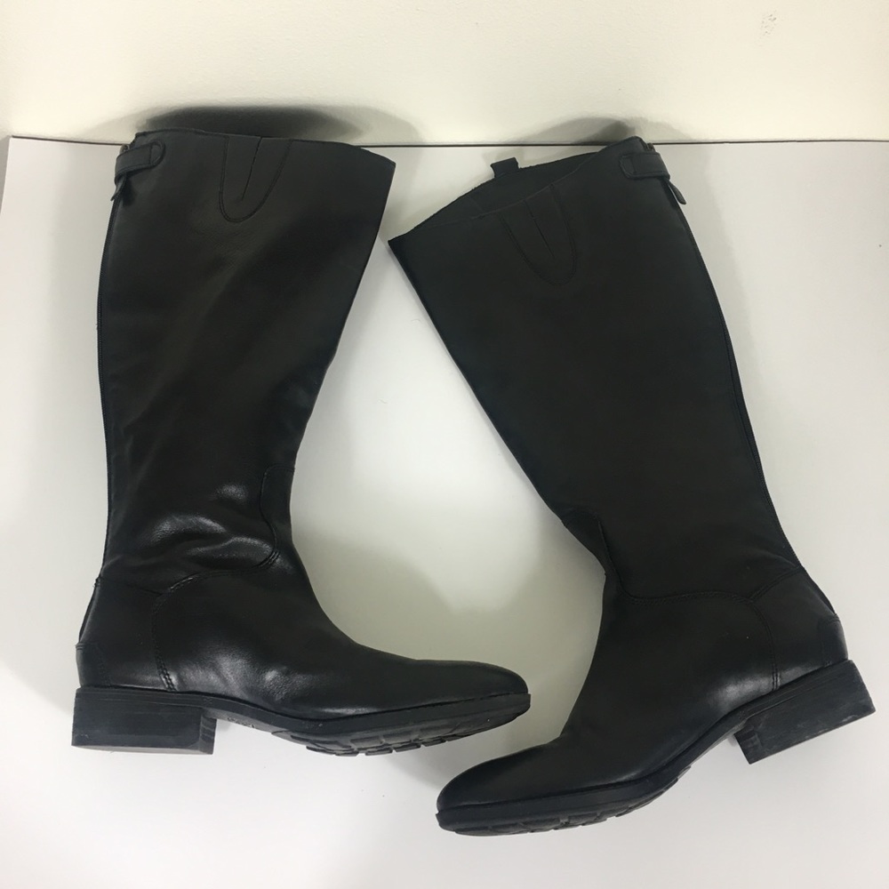 🛑🛑 SOLD!! Sam Edelman Black Leather Riding Boots - Picture 5 of 8